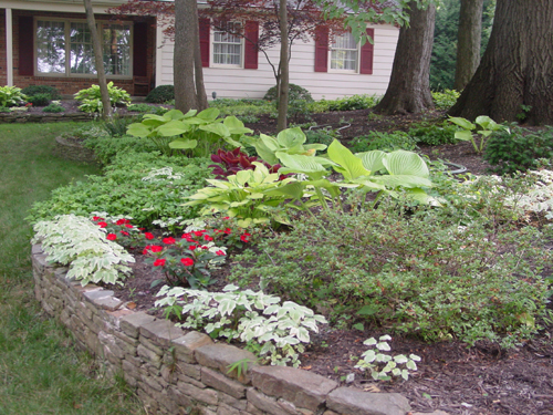 Right sidewall garden